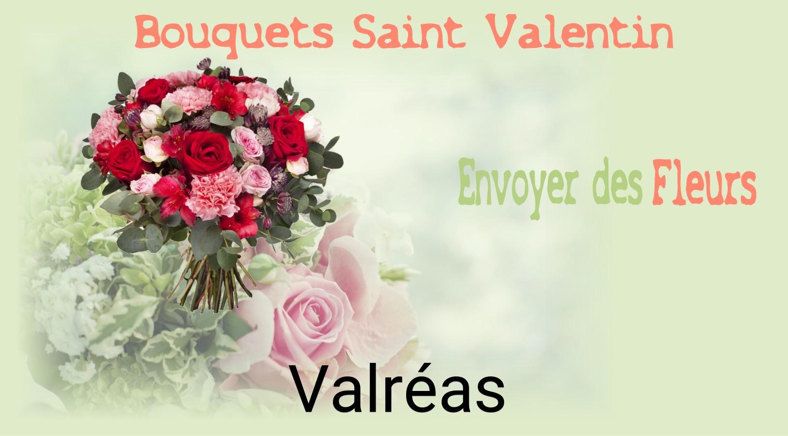 Roses de Saint-Valentin livrées à Valréas